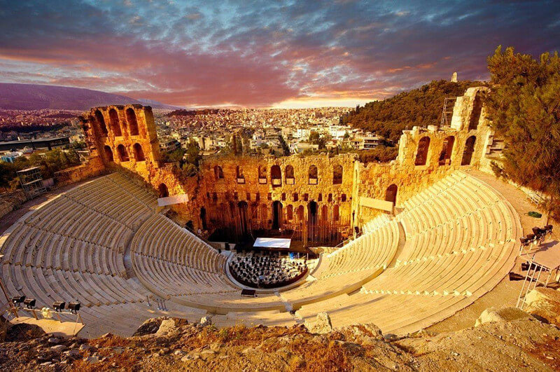 希腊旅游景点排名前十图片